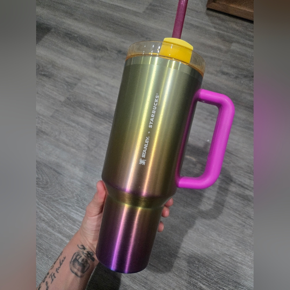 Stanley + Starbucks Summer 2024 Ombre Gradient Tumbler